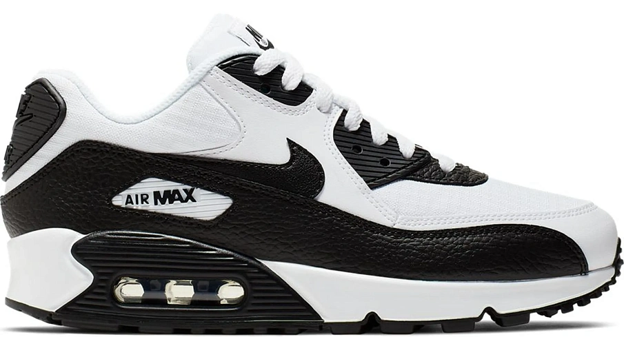 Фото № 1 с приближением к товару «‎Nike Air Max 90 White Black (2019)»