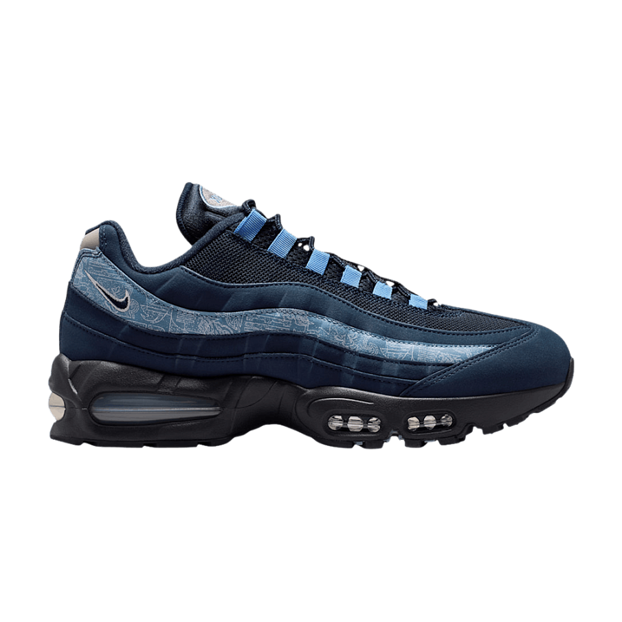 Фото № 1 с приближением к товару «‎Nike Air Max 95 SE Big Bubble - Work Blue»