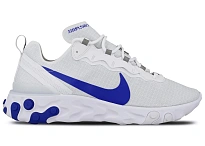 Фото № 1 с приближением к товару «‎Nike React Element 55 White Game Royal»