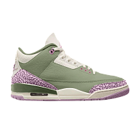 Фото № 1 с приближением к товару «‎Women's Air Jordan 3 Retro Olive Aura»