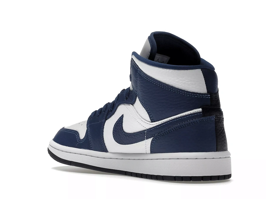 Фото № 5 с приближением к товару «‎Jordan 1 Mid Split French Blue »