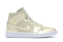 Фото № 1 с приближением к товару «‎Jordan 1 Mid Goose Feather Yellow »