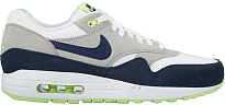 Фото № 1 с приближением к товару «‎Nike Air Max 1 White Navy Ghost Green»