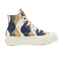 Фото № 1 с приближением к товару «‎Converse Women's Chuck Taylor All Star Lift Platform High Twisted Classics - Obsidian Utility»