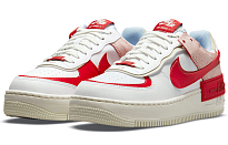 Фото № 3 с приближением к товару «‎Nike Air Force 1 Low Shadow Skate shoes whiteredblue»