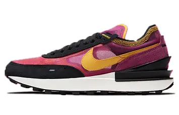 Nike Waffle One "Active Fuchsia" For Women BlackPurpleGold - 1