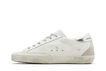 Golden Goose Women's Superstar White Ice Silver - 4