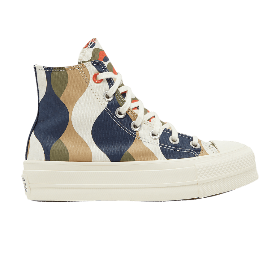 Фото № 1 с приближением к товару «‎Converse Women's Chuck Taylor All Star Lift Platform High Twisted Classics - Obsidian Utility»
