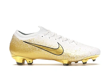 Nike Vapor 12 Elite SE FG White Metallic Gold - 1