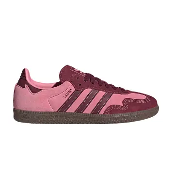 adidas Women's Samba OG Pink Spark Shadow Red - 1
