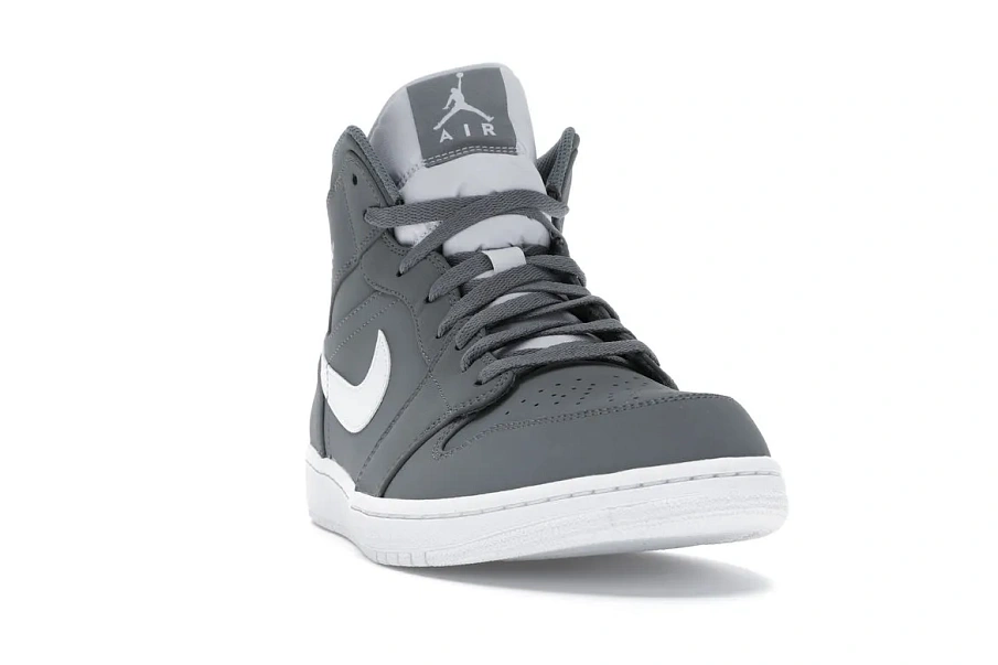 Фото № 4 с приближением к товару «‎Jordan 1 Mid Cool Grey/White»