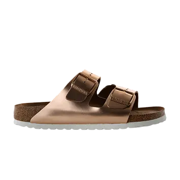Birkenstock Arizona Soft Footbed Sandal Metallic Copper
