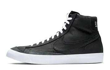  Nike Blazer mid Skate shoes Black - 1