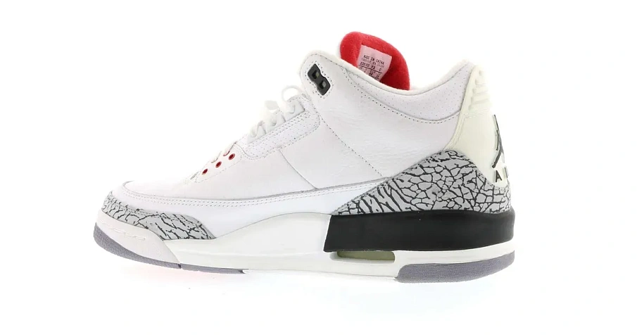 Фото № 3 с приближением к товару «‎Jordan 3 Retro White Cement (2003)»