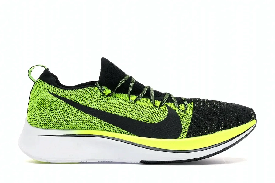 Фото № 1 с приближением к товару «‎Nike Zoom Fly Flyknit Black Volt»