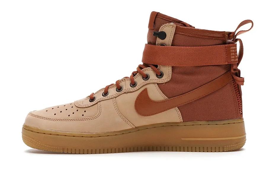 Фото № 3 с приближением к товару «‎Nike SF Air Force 1 Mid Premium Praline»
