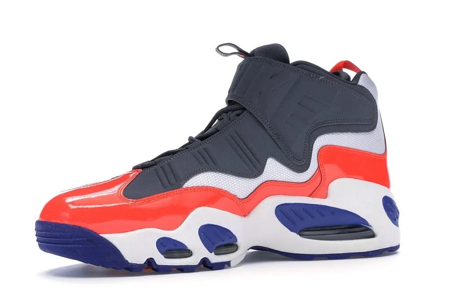 Фото № 4 с приближением к товару «‎Nike Air Griffey Max 1 Total Crimson Hyper Blue»