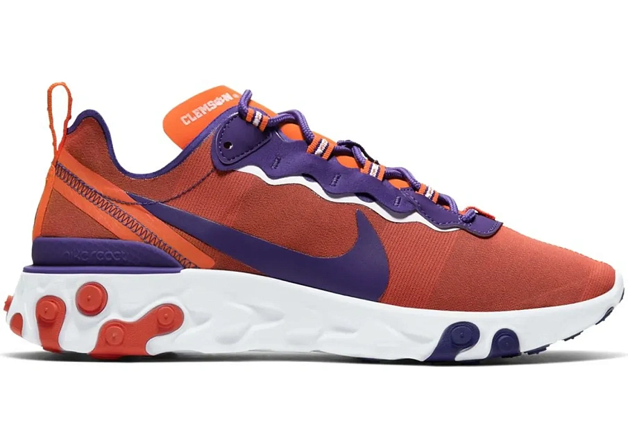 Фото № 1 с приближением к товару «‎Nike React Element 55 Clemson»