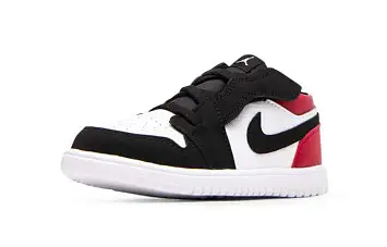 Air Jordan 1 Low Alt Td Vintage Basketball Shoes Black Toe - 3
