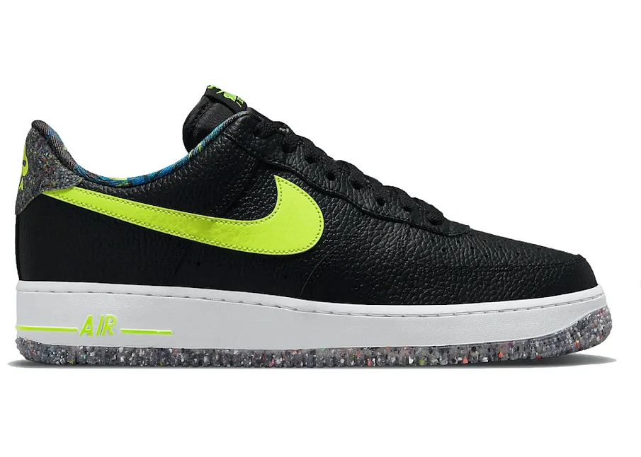 Фото № 1 с приближением к товару «‎Nike Air Force 1 Low Black Volt Grind»