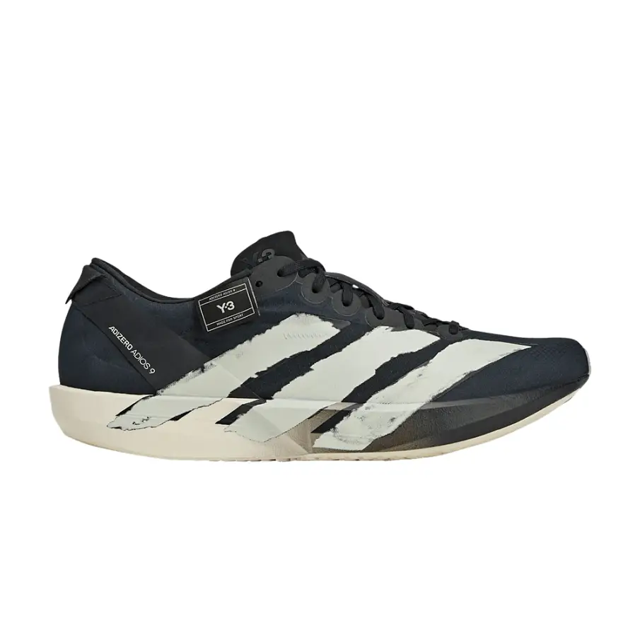 Фото № 1 с приближением к товару «‎Adidas Y-3 Adizero Adios 9 Black Off White (JR6652)»