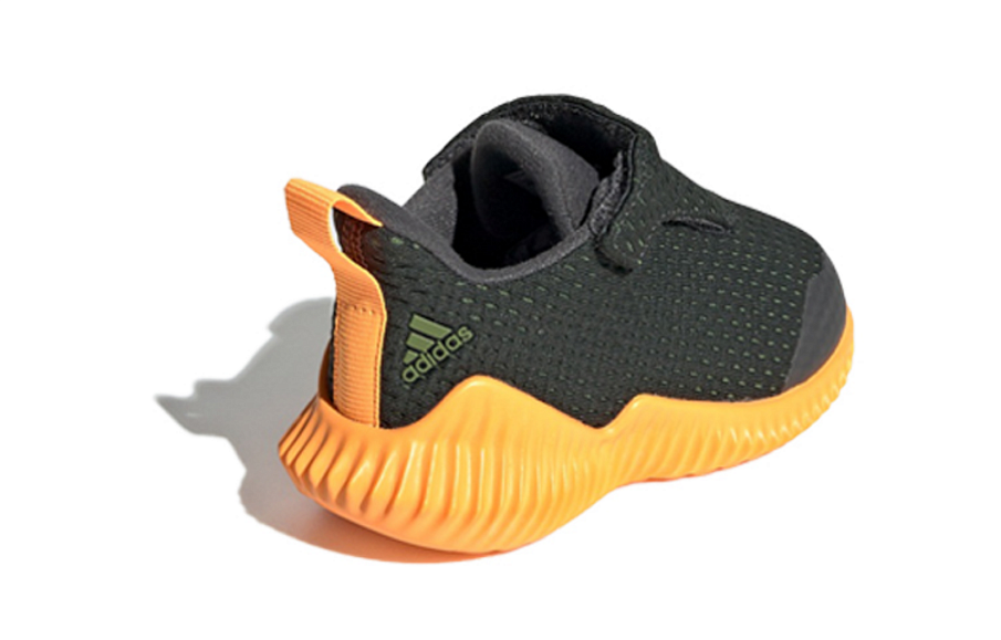 Фото № 4 с приближением к товару «‎adidas Fortarun Ac I (TD) BlackYellow»