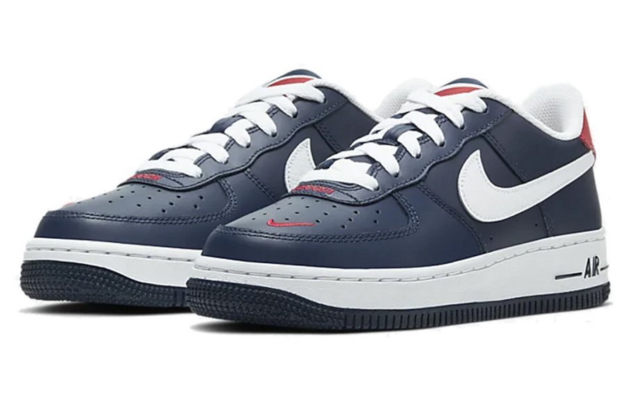 Фото № 3 с приближением к товару «‎Nike Air Force 1 Lv8 (Gs) Navy»