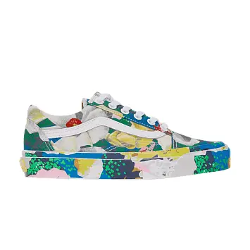 Kenzo x Vans OG Old Skool LX Floral Yellow - 1