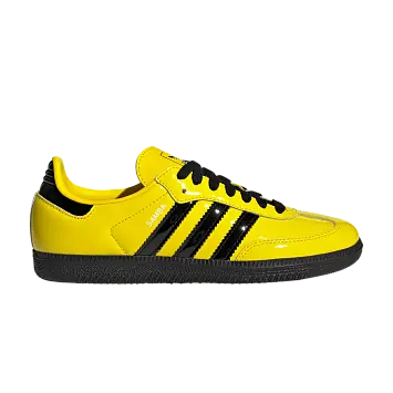 adidas Women's Samba OG Yellow Core Black Silver