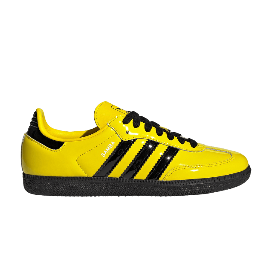 Фото № 1 с приближением к товару «‎adidas Women's Samba OG Yellow Core Black Silver»