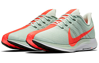 Фото № 3 с приближением к товару «‎ Nike Air Zoom Pegasus 35 Running shoes Barely GreyHot Punch-Black-White»