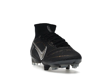 Nike Mercurial Superfly 8 FG Black Metallic Silver Gold - 3