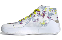 Фото № 1 с приближением к товару «‎adidas Stella McCartney x Wmns Treino Mid 'Floral Print - White Acid Yellow'»