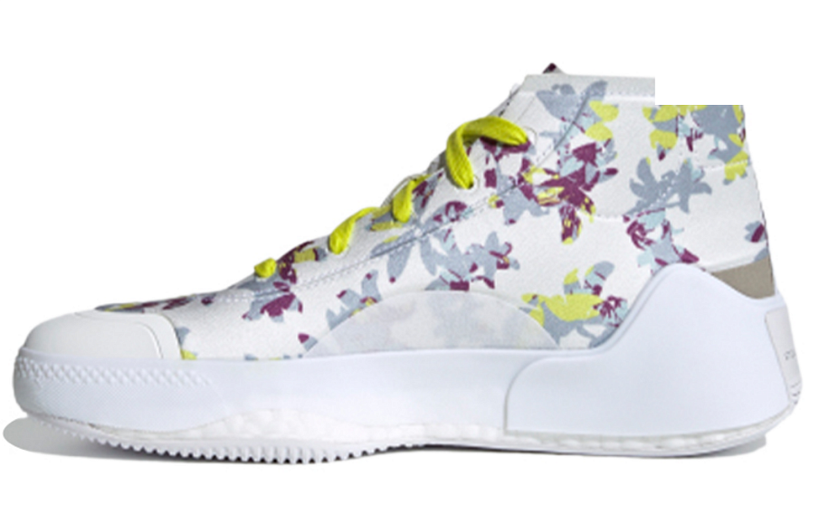 Фото № 1 с приближением к товару «‎adidas Stella McCartney x Wmns Treino Mid 'Floral Print - White Acid Yellow'»