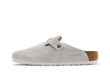Stussy x Birkenstock Boston Shaggy Bone - 4