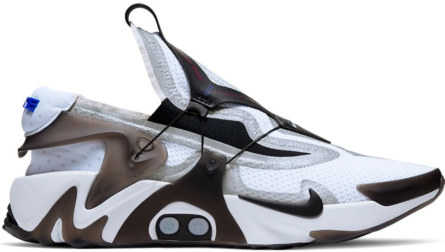 Фото № 1 с приближением к товару «‎Nike Adapt Huarache White Black (UK Charger)»