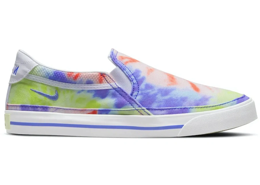 Фото № 1 с приближением к товару «‎Nike Court Legacy Print Slip On Tie-Dye »
