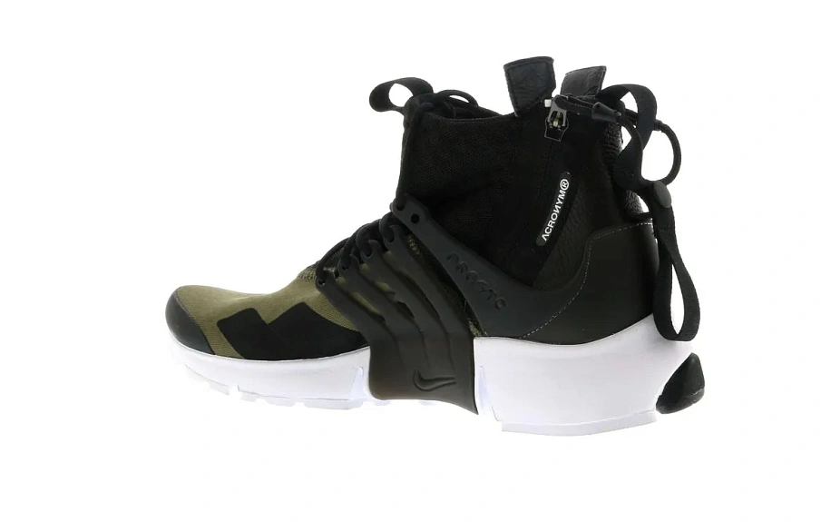 Фото № 2 с приближением к товару «‎Nike Air Presto Acronym Olive»