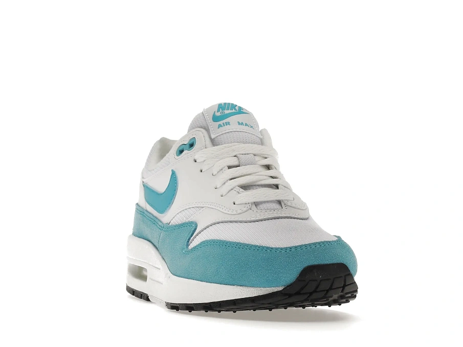 Фото № 4 с приближением к товару «‎Nike Air Max 1 White Light Blue Fury »