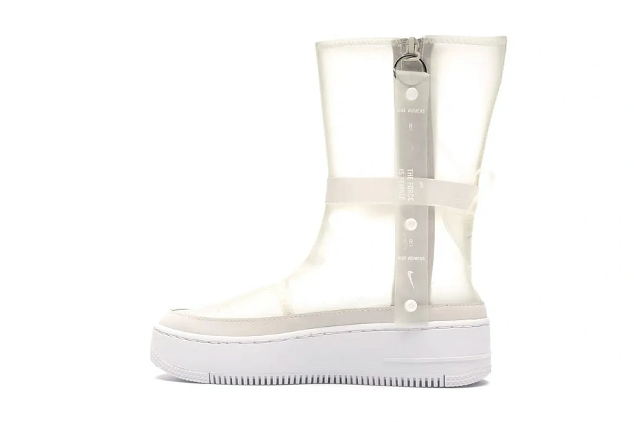 Фото № 5 с приближением к товару «‎Nike Air Force 1 Sage High Lux Phantom »
