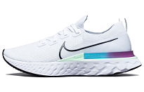 Фото № 1 с приближением к товару «‎Nike React Infinity Run Flyknit Running Shoes White Vapor Green»