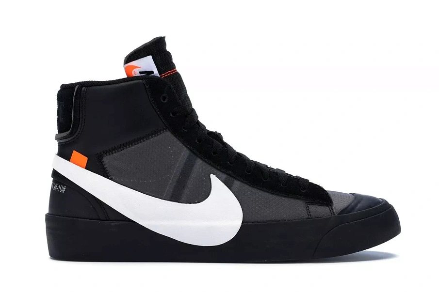 Фото № 1 с приближением к товару «‎Nike Blazer Mid Off-White Grim Reaper»