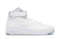 Фото № 1 с приближением к товару «‎Nike Air Force 1 Ultra Flyknit Mid Triple White»