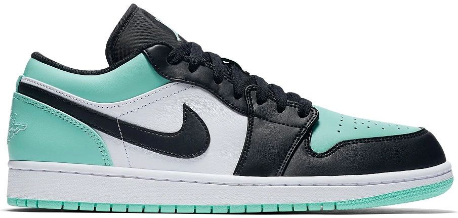 Фото № 1 с приближением к товару «‎Jordan 1 Low Emerald Toe»
