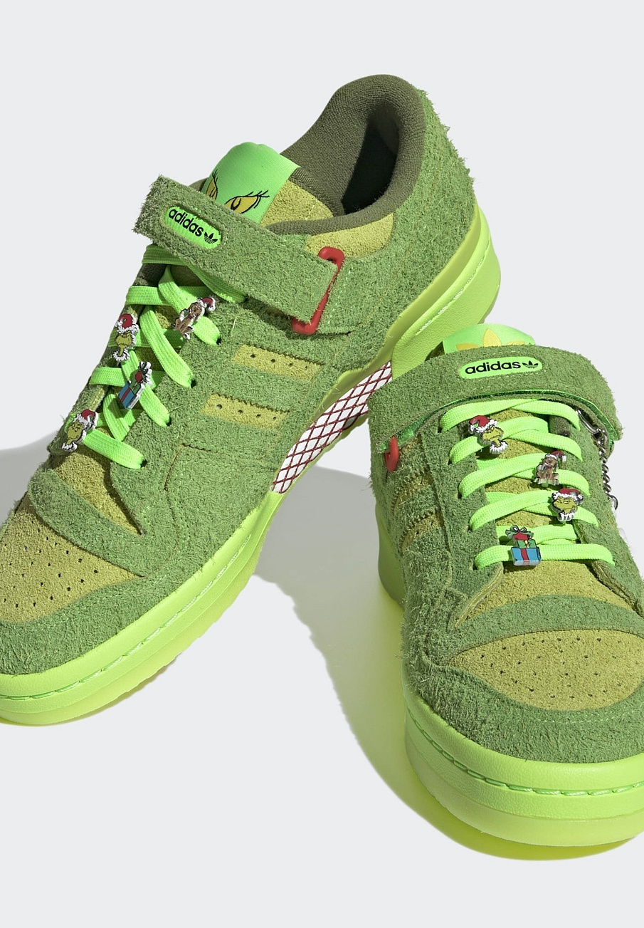 Фото № 2 с приближением к товару «‎Adidas Forum The Grinch »