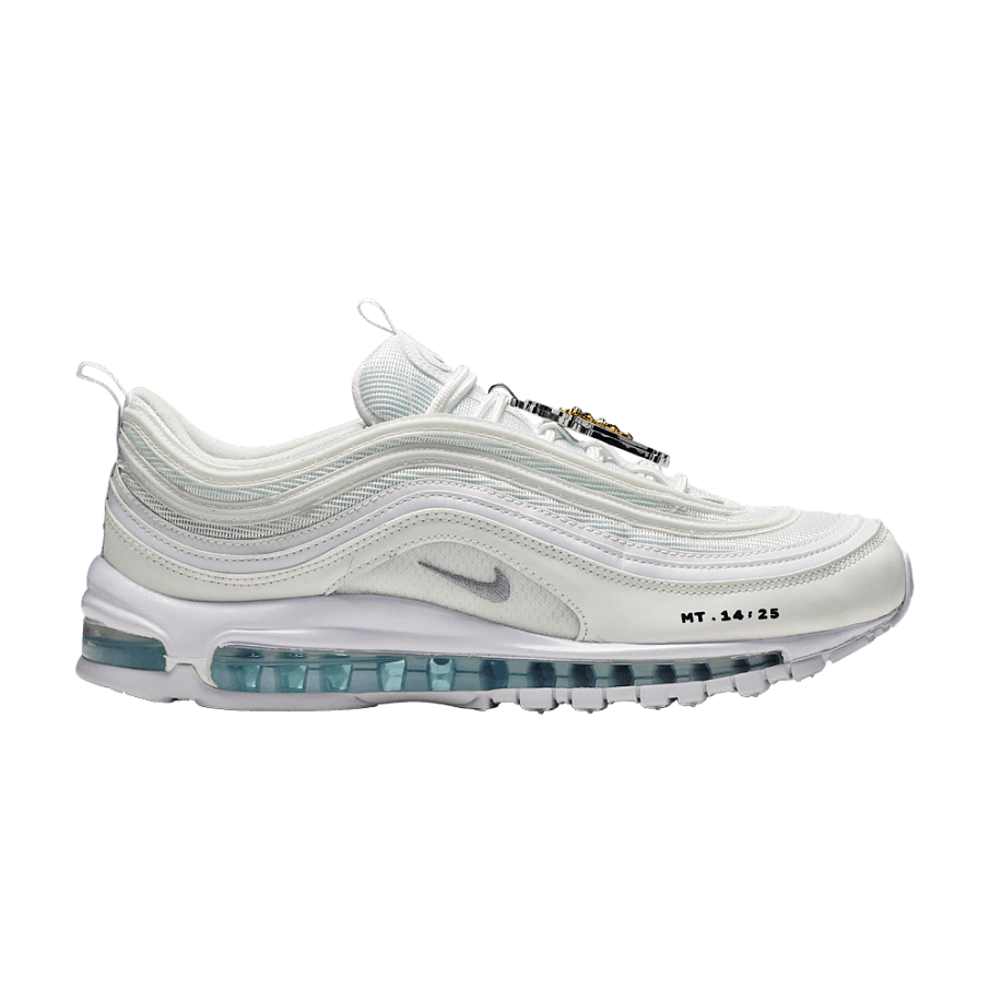 Фото № 1 с приближением к товару «‎MSCHF x INRI x Nike Air Max 97 Jesus Shoes Custom»