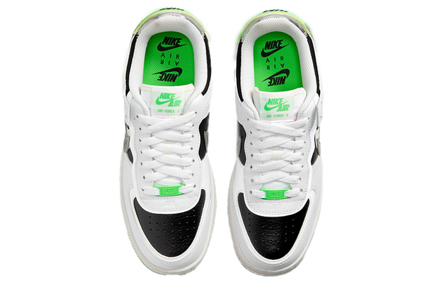 Фото № 4 с приближением к товару «‎Nike WMNS Air Force 1 Shadow WhiteBlackSilver»