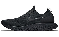 Фото № 1 с приближением к товару «‎Nike Epic React Flyknit Triple Black»