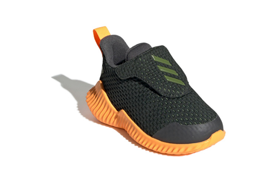Фото № 3 с приближением к товару «‎adidas Fortarun Ac I (TD) BlackYellow»