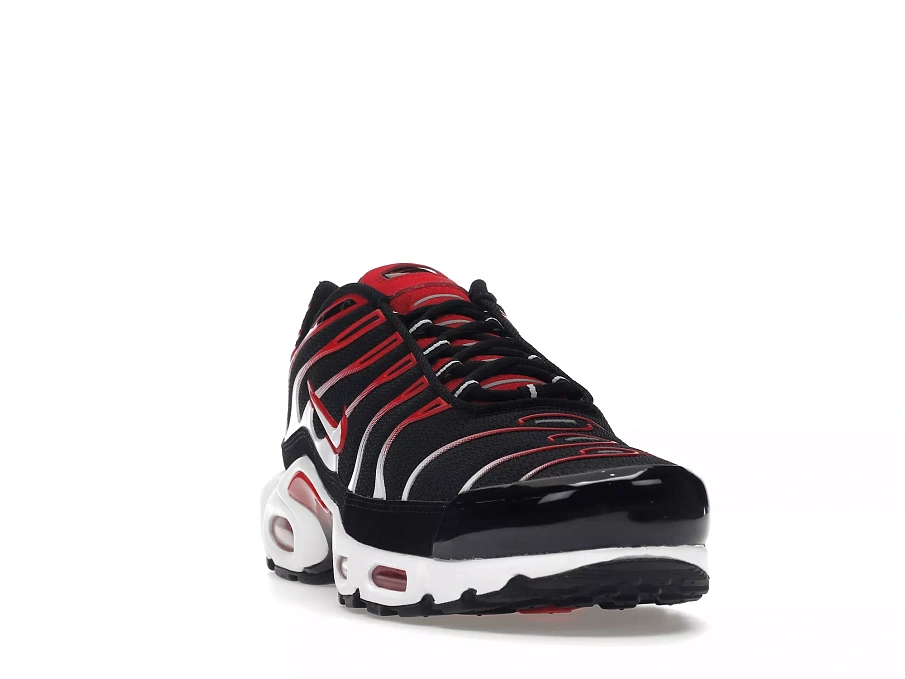 Фото № 5 с приближением к товару «‎Nike Air Max Plus Black White University Red (2022)»